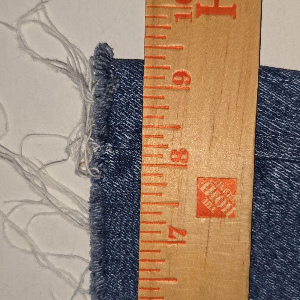 Madewell Mid Rise Kick Out Jean Non Distressed Womens Size 33 - Picture 16 of 16